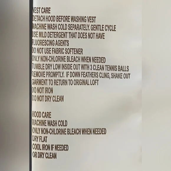 NWOT - Women's Michael Kors Down Filled Vest With Detachable Faux Fur Hood - XL - Picture 9 of 15